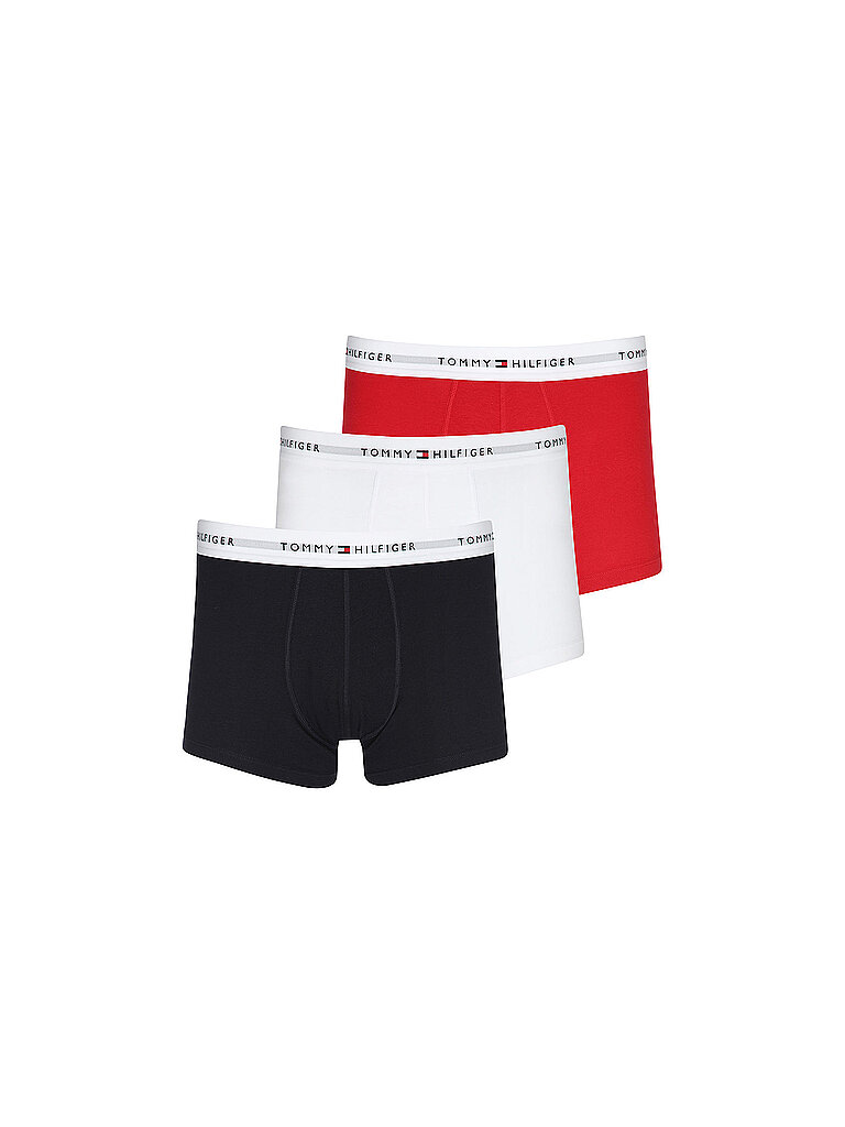 Tommy Hilfiger Boxers Um0um03889 Trunk 3 Unités Primary Red / White / Desert Sky L Homme 9